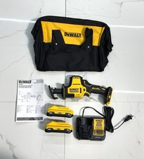Dewalt DCS369B 20V MAX Compact Cordless Reciprocating Saw Atomic Kit 2 4.0ah