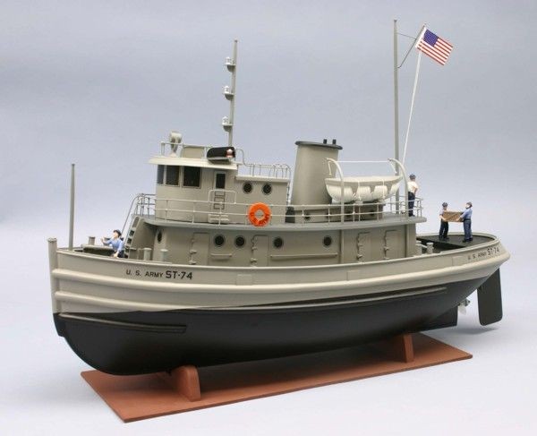 Bateau à construire US ARMY TUG ST-74 Dumas 1/48 en bois