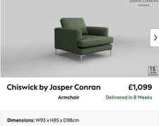 NEXT Chiswick by Jasper Conran Accent Chair NEW