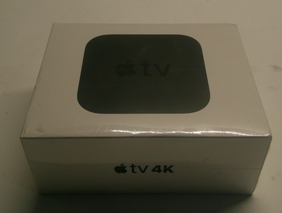 Apple TV 32GB 4K HD Media Streamer - Black (MQD22LL/A) for sale