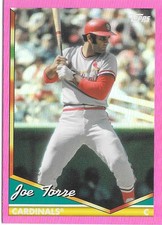2024 Topps Archives JOE TORRE Pink Foilboard -ST. LOUIS CARDINALS- 256