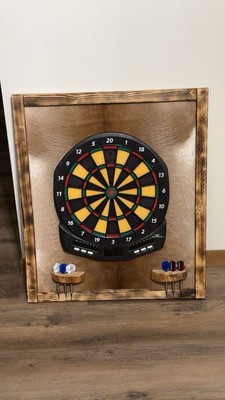 Cowhide Dartboard Backboard With Dart Holders