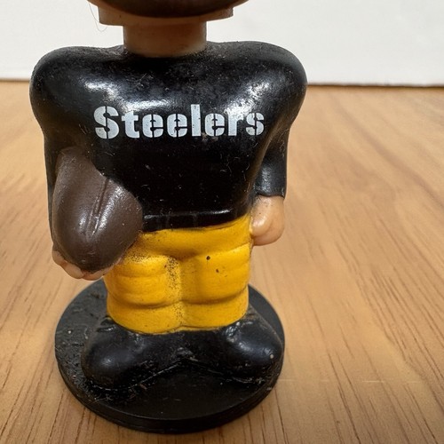 Pittsburgh Steelers 60er Jahre Retro Vintage 3" Mini Wackelkopf Figur - Bild 2 von 11