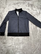 Air Jordan Hooded Lightweight Jacket Jumpman Youth Full Zip Size Large Two Tone