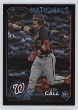2024 Topps Series 2 Super Box Black Foil Alex Call #496 0nr3