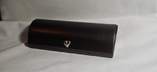 Carolee eyeglass case Gray- silver heart