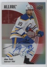 2023-24 Upper Deck Allure Red Rainbow Auto Alex Tuch #15