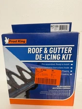 Frost King 100ft Roof and Gutter Heating Cable Prevents Ice Dams and Leaks RC100