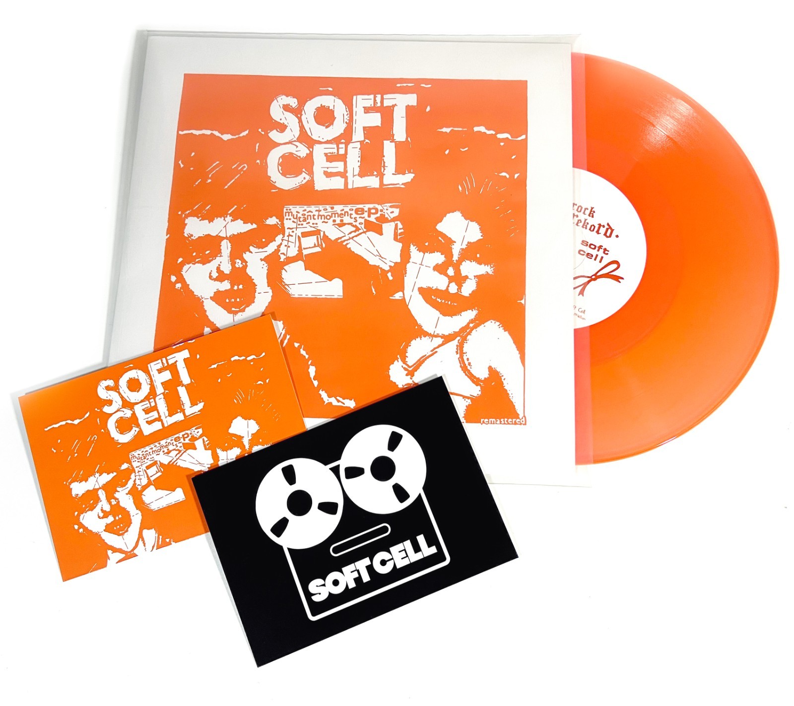 SOFT CELL Mutant Moments EP Orange 10" Vinyl EP NEW