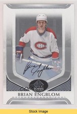 2020-21 SP Signature Edition Legends Silver Script Brian Engblom #121 READ 1g4p