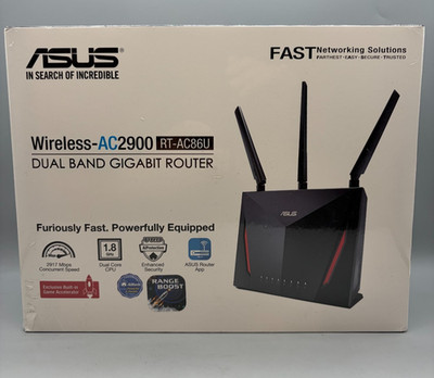 ASUS AC2900 (RT-AC86U) - Dual Band Gigabit Router - Sealed