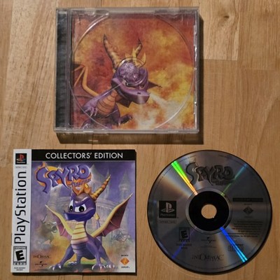 Spyro the Dragon Collectors Edition (Sony Playstation 1 PS1) CIB Tested Working 