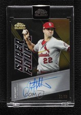 2021 Chrome Black Super Futures Gold Refractor 22/50 Jack Flaherty Auto q2w
