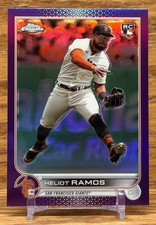 HELIOT RAMOS Purple Refractor Rookie | 2022 Topps Chrome Update SF GIANTS