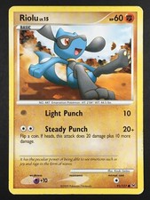 Pokemon TCG Riolu 91/127 Platinum Regular Common HP on eBay
