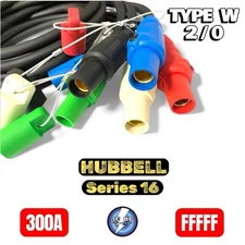 CAM LOCK 2/0 TYPE W Entertainment ,Generator Power Cables  5 CABLE SET FFFFF