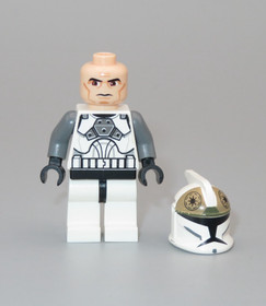 Lego Star Wars Clone Trooper Gunner minifigure 8039 8014