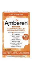 Amberen Menopause Relief Capsules 60-Count exp 05/2027
