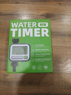 RAINPOINT Water Timer 2 Zone Sprinkler with Rain Delay