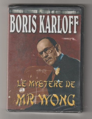 DAS GEHEIMNIS VON MR WONG - BORIS KARLOFF - 1939 - DVD NEU NEW