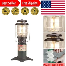 Rugged 1500 Lumens NorthStar Propane Lantern - Push-Button Ignition Included