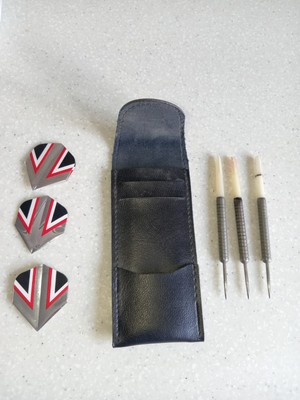 Rare ERIC BRISTOW DURRO 22g tungsten darts Set with Durro Case