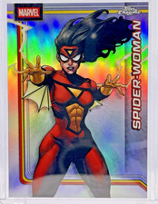 2026 Topps Chrome Marvel Spider Woman Refractor #167