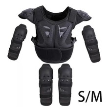 Kids Motorcycle Armor Breathable Motocross Armor Vest Full Body Protection Set