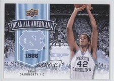 2010-11 UD North Carolina Basketball NCAA All Americans Brad Daugherty #122 0a1