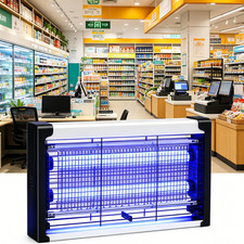 8-50W Electric UV Fly Killer Bug Zapper, Indoor Mosquito Trap for Kitchen Office