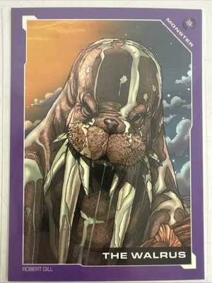 Zenescope Grimm Universe Wonderland Card Monster - The Walrus 18SC