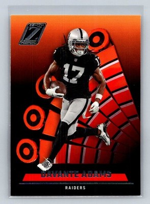 2022 Zenith #84 Davante Adams Retail Las Vegas Raiders E5