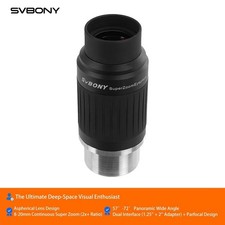 SVBONY SV230 8-20mm Zoom Eyepiece Parfocal Wide-Angle 57 -72  Parfocal Design