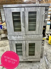 Hobart Double Stack Full Size Standard Depth Electric Convection Oven