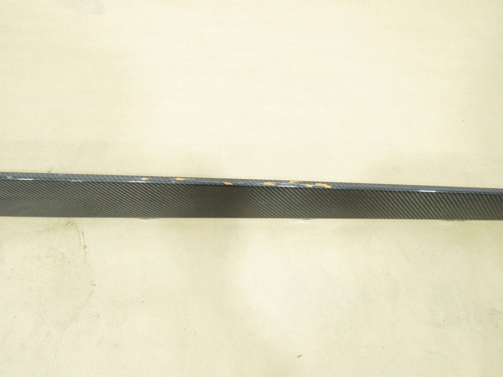 14-18 Aston Martin Vanquish 2014 Left Lower Plate Sill Blade Carbon Cover Y2
