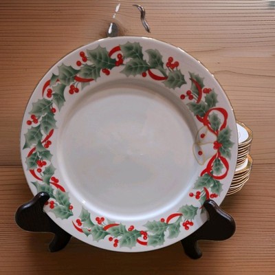 Sango Noel 8401 Porcelain Christmas Dinner Plate