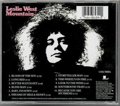 LESLIE WEST MOUNTAIN CD | eBay