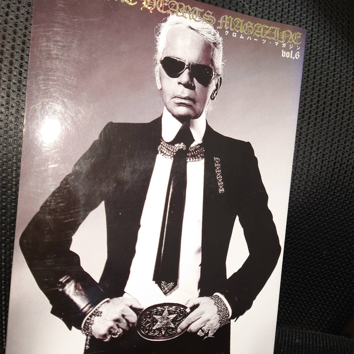 Chrome Hearts Magazine Vol 6 with CD Poster Sticker Art Book 11.7 x 9.1 inch Set