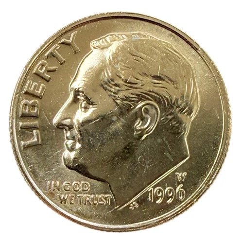 1996-W Roosevelt Dime (Uncirculated)