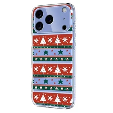 Christmas Printed Case Shockproof Cover For iPhone 17 16 15 14 Pro Max 13 12 Air