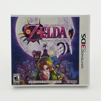The Legend of Zelda Majora's Mask 3D Nintendo 3DS Authentic Tested CIB