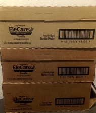 18 New EleCare Jr Junior Vanilla Hypoallergenic With DHA/Lutein 14.1oz Ex 7/26