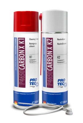6x PROTEC P4650 CX Carbon X 2-Komp. K1+K2 Brennraumreiniger AGR Turbolader