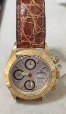 Cronografo Margi Automatico cassa  oro 750/1000   Datario  model 14601 Suisse