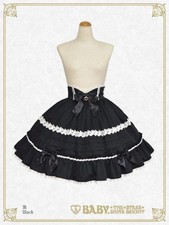 Preview of BABY THE STARS SHINE BRIGHT Dear Rose Skirt Black Free Size