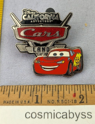 Cars Land DCA Speed McQueen 3D 2012 Disney Pin
