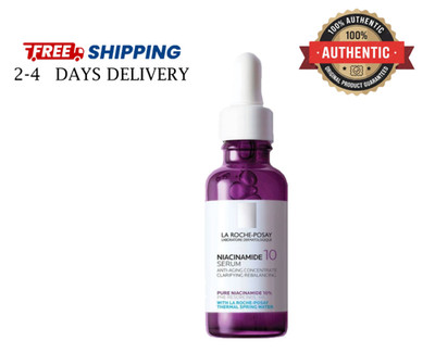 New La Roche-Posay Pure Niacinamide 10 Serum-Anti-Dark Spots-30ml Sealed