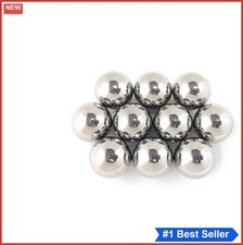 1 Inch Chrome Steel Bearing Balls Pack of 10 Precision Spheres Metal Industrial
