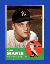 1963 Topps Set-Break #120 Roger Maris EX-EXMINT *GMCARDS*