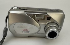 Olympus Digital Camera Camedia C-350 Zoom 3.2MP Silver - Tested & Working